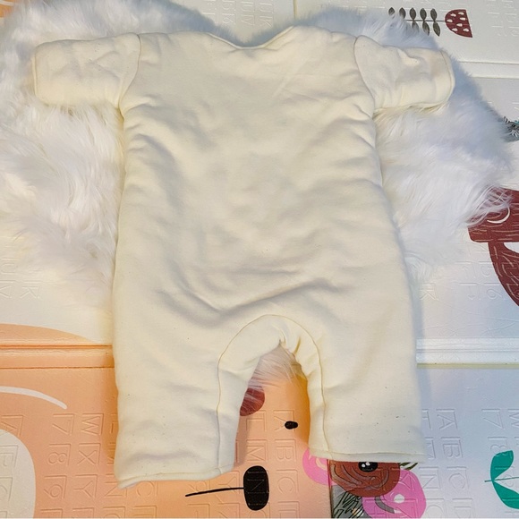 merlins Magic Sleep Suit in light yellow - organic cotton 3-6mo - Picture 10 of 14